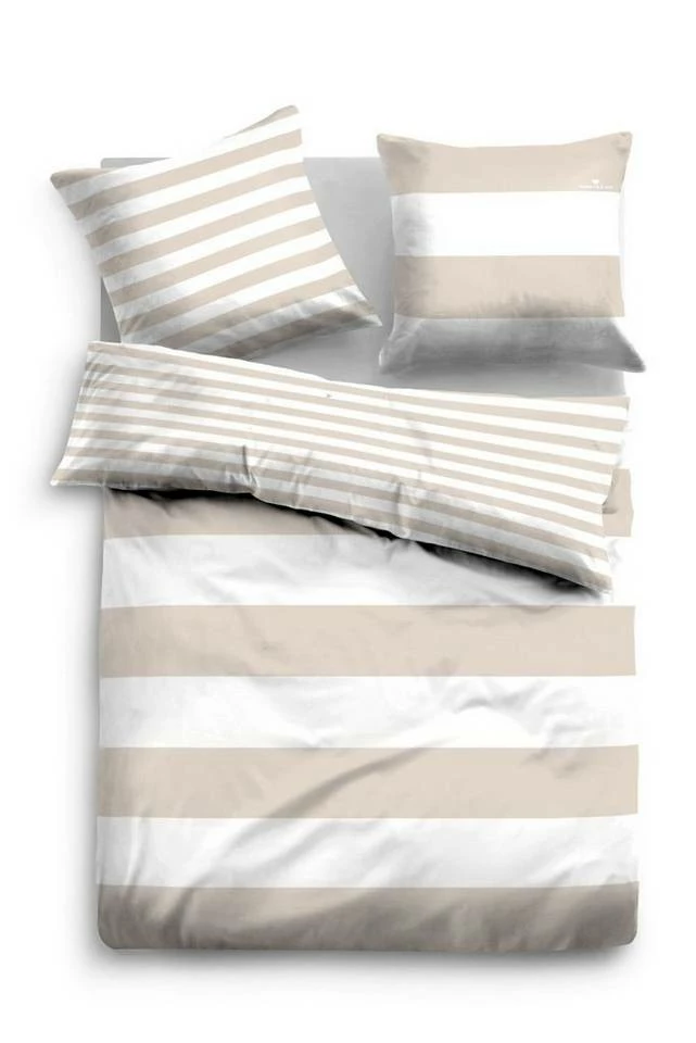 Schlussverkauf 👍 Bettwäsche »Linon Wende-Bettwäsche "Casual Stripe" mit«, TOM TAILOR Apricot, 821, FOREST, Schwarz#ft5_slash#weiß 😍 30 Schlussverkauf 👍 Bettwäsche »Linon Wende-Bettwäsche "Casual Stripe" mit«, TOM TAILOR Apricot, 821, FOREST, Schwarz#ft5_slash#weiß 😍 - Image 30