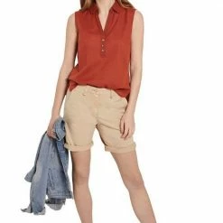 Coupon ✔️ TOM TAILOR Blusentop mit kurzer Knopfleiste Deep Golden Yellow, White Geometric, Goji Orange 🔥 -Tom Tailor Verkaufsgeschäft 006ee721 363c 558d 9dbd 1aeae775d667