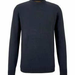 Brandneu 😀 TOM TAILOR Strickpullover »Strukturierter Pullover mit Bio-Baumwolle« Navy white structured stripe, Sky Captain Blue 🔔 -Tom Tailor Verkaufsgeschäft 00c922f9 e17b 5c2f bdac 06243890ec48