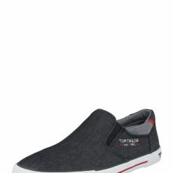 Rabatt 🔥 TOM TAILOR »Sportliche Slipper« Slipper Weiß, Grau, Mud, White 😀 -Tom Tailor Verkaufsgeschäft 0112cf6b 27e4 58b4 a299 a864cdfef46e