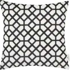 Neu 🛒 Kissenhülle »Geometric Velvet«, TOM TAILOR (1 Stück), mit geometrischer Cut-Out Optik Schwarz-weiß-black, Dunkelgrün-waldgrün-tannengrün, Natur-beige-caramel 🎉