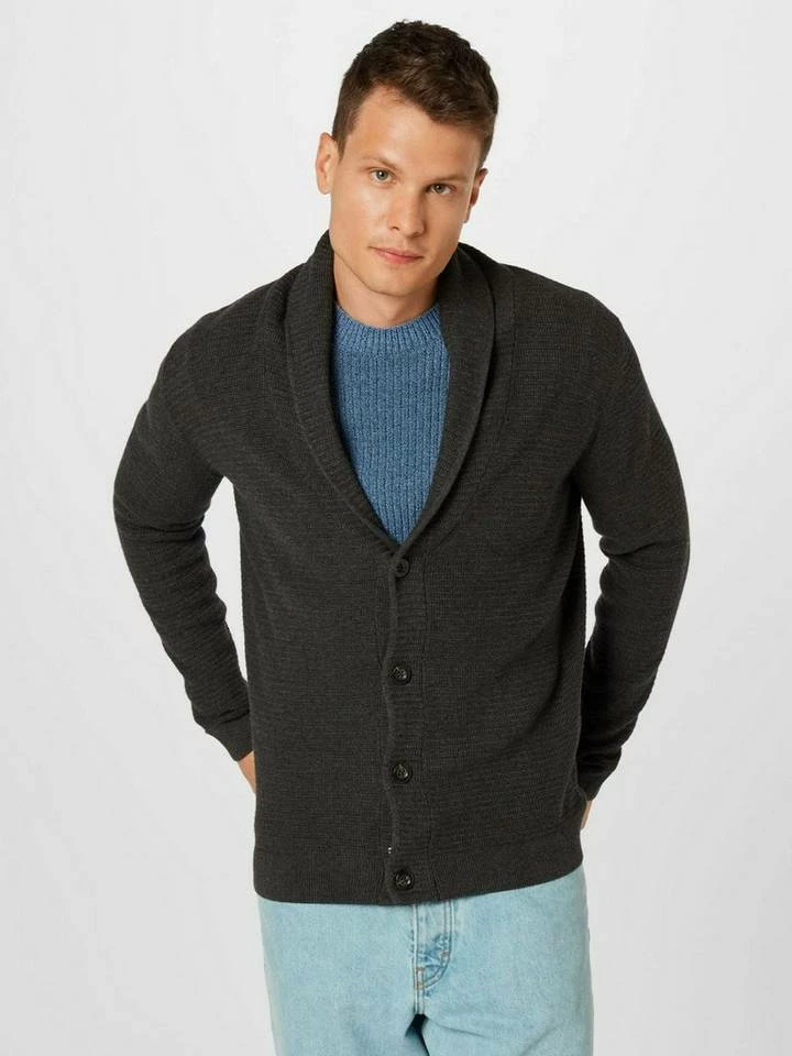 Besorgen 🛒 TOM TAILOR Strickjacke Knitted Navy Melange, Black Grey Melange ⌛ 2 Besorgen 🛒 TOM TAILOR Strickjacke Knitted Navy Melange, Black Grey Melange ⌛ - Image 2