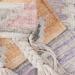 Aktion ⭐ Wollteppich »Vintage Classic Kelim«, TOM TAILOR, rechteckig, Höhe 5 mm, reine Wolle, handgewebt, mit Fransen, Boho-Style, Wohnzimmer ⭐ -Tom Tailor Verkaufsgeschäft 025ce3ea 3723 52c9 8c1f ee33471a10e9