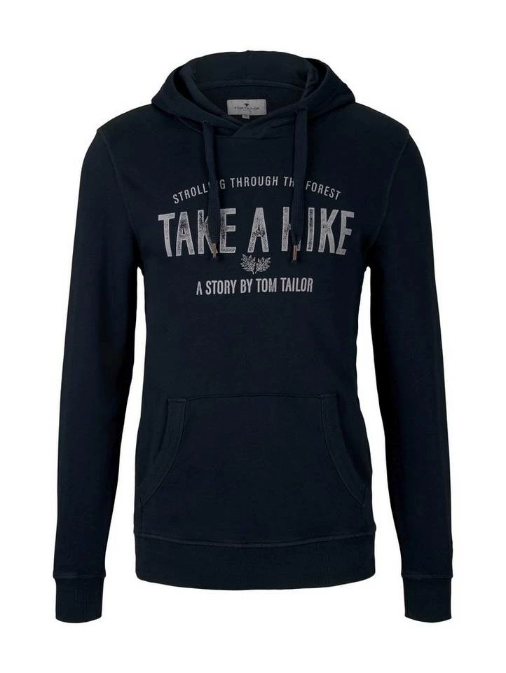 Bestpreis 🌟 TOM TAILOR Hoodie »Hoodie mit Print« Chili oil red, Sky Captain Blue, Oak Leaf Green, Beach Sand 🧨 6 Bestpreis 🌟 TOM TAILOR Hoodie »Hoodie mit Print« Chili oil red, Sky Captain Blue, Oak Leaf Green, Beach Sand 🧨 - Image 6