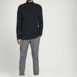 Budget 😀 TOM TAILOR Strickpullover »Strukturierter Rollkragenpullover  « Light wood taupe melange, Light Soft Grey Melange, Sky Captain Blue 😉 -Tom Tailor Verkaufsgeschäft 04003eb5 b7da 5590 83c1 bae6ccc7e343