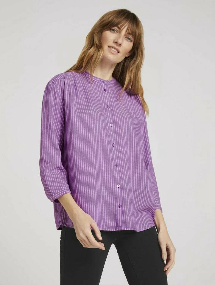Blitzangebot 🎉 TOM TAILOR Kurzarmbluse Lilac offwhite vertical stripe, Blue white vertical stripe 🥰 18 Blitzangebot 🎉 TOM TAILOR Kurzarmbluse Lilac offwhite vertical stripe, Blue white vertical stripe 🥰 - Image 18