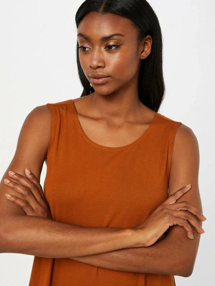 Billig 😉 TOM TAILOR Sommerkleid Caramel Brown, Anemone blue, Multicolor botanical design, Deep black 💯 4 Billig 😉 TOM TAILOR Sommerkleid Caramel Brown, Anemone blue, Multicolor botanical design, Deep black 💯 - Image 4