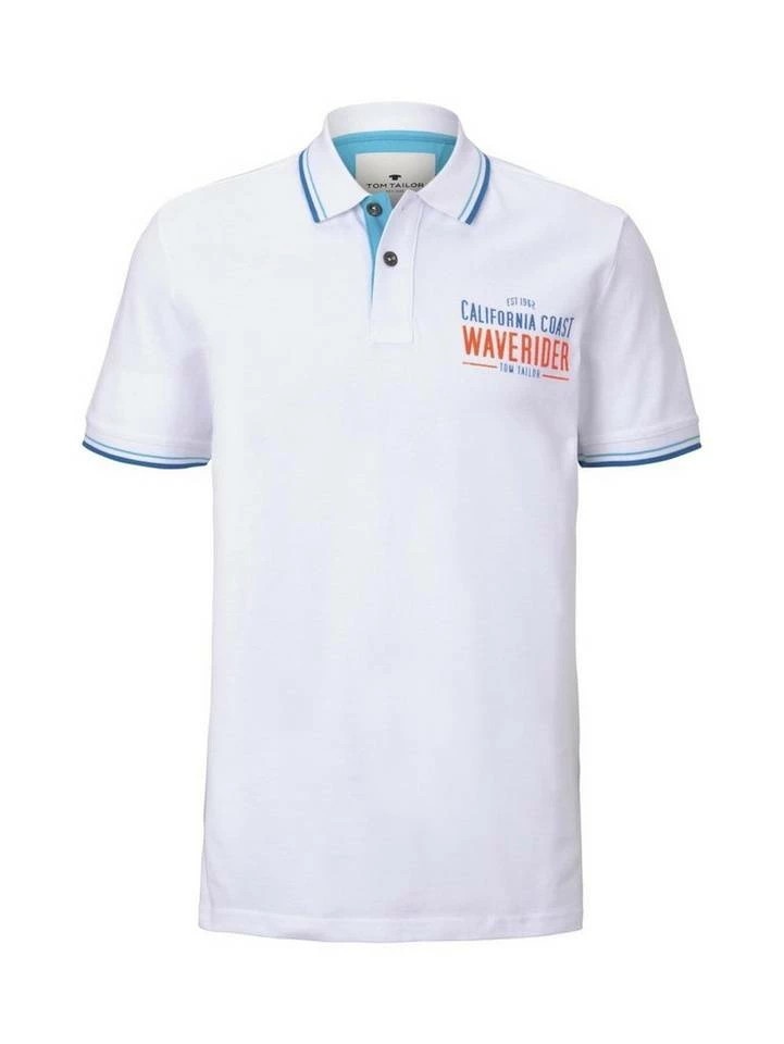 Aktion 😉 TOM TAILOR Poloshirt »decorated polo« 🥰 1 Aktion 😉 TOM TAILOR Poloshirt »decorated polo« 🥰