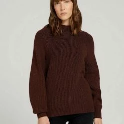 Beste Bewertungen von ✨ TOM TAILOR Strickpullover »Stehkragenpullover mit recyceltem Polyester« Earth brown, Cold beige, Dusty mid olive melange 🎁 -Tom Tailor Verkaufsgeschäft 067274b3 887b 58b5 92ef 974518279b6e