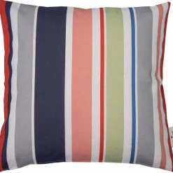 Auslauf 🎉 Kissenhülle »Vertically Multistripes«, TOM TAILOR (1 Stück), mit bunten Streifen Petrol-grün 😀