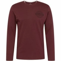 Budget ⭐ TOM TAILOR T-Shirt »Langarmshirt mit Brustprint« Sky Captain Blue, Anthracite Melange, Dark Gable Green, Decadent Bordeaux 🎁 -Tom Tailor Verkaufsgeschäft 06cc7232 b178 54a2 9304 4d97aef68b82
