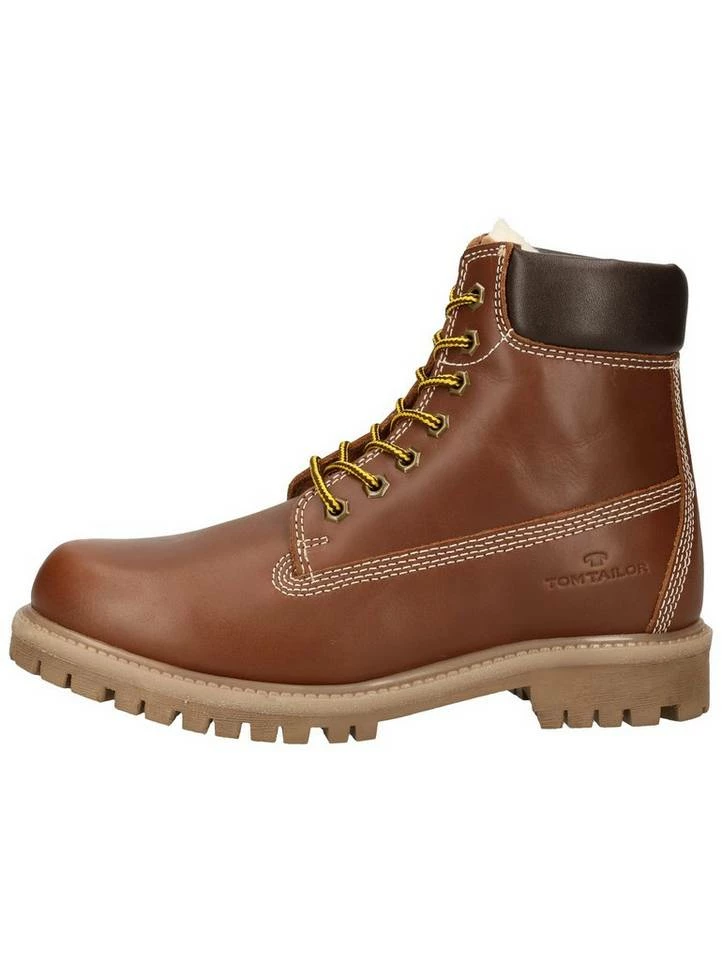 Großhandel 😍 TOM TAILOR »Leder« Schnürstiefelette Camel 00070, Cognac 00205, Espresso 🧨 3 Großhandel 😍 TOM TAILOR »Leder« Schnürstiefelette Camel 00070, Cognac 00205, Espresso 🧨 – Bild 3