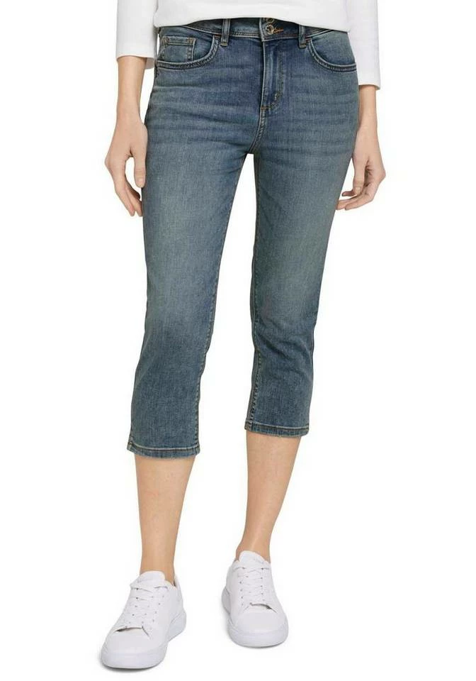 Bestes Angebot 👍 TOM TAILOR Caprijeans »Kate Slim« mit kleinen Seitenschlitzen Mid stone washed, Dark stone washed, Random bleached blue 🥰 17 Bestes Angebot 👍 TOM TAILOR Caprijeans »Kate Slim« mit kleinen Seitenschlitzen Mid stone washed, Dark stone washed, Random bleached blue 🥰 – Bild 17