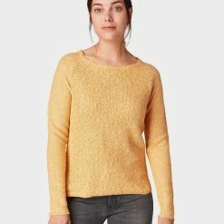 Bester Verkauf 🥰 TOM TAILOR Strickpullover »Pullover mit Wabenstruktur« Dark Denim Blue, Fog Grey Melange, Desert sand melange, Khaki olive 😉 -Tom Tailor Verkaufsgeschäft 07f0c585 7f9d 55e4 930a a36f8419332d