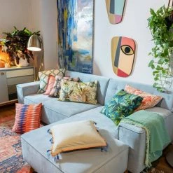 Angebote ✨ TOM TAILOR Ecksofa »NORDIC CHIC«, mit Knöpfung, Füße Buche natur, Breite 236 cm 🎉