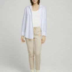 Coupon ❤️ TOM TAILOR Culotte »Loose Fit Hose« Dark Denim Blue, Smooth light sand 😉 -Tom Tailor Verkaufsgeschäft 086450ca 1d90 50b8 89d9 7c8bed06c587