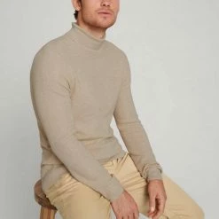 Bestpreis 💯 TOM TAILOR Strickpullover »Strukturierter Rollkragenpullover mit LENZING(TM) ECOVERO(TM)« Stormy Gray Melange, Soft beige melange, Black, Dark prune melange 🛒 -Tom Tailor Verkaufsgeschäft 08f7fce3 c780 5bff b5c2 04b086310624