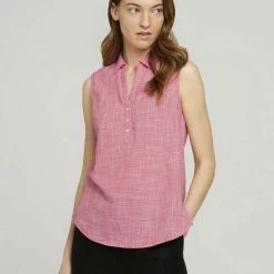 Neu 🤩 TOM TAILOR Blusentop Flamingo flower, Sea blue ⭐ -Tom Tailor Verkaufsgeschäft 091643c5 c210 53d8 abf5 cc15bee20fa4