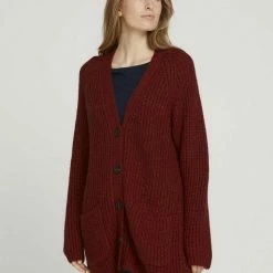 Blitzangebot 🔔 TOM TAILOR Strickjacke »Langer Cardigan mit Taschen« Smooth light sand melange, Sky Captain Blue, Dark maroon red ❤️ -Tom Tailor Verkaufsgeschäft 0af752c2 c2a4 5276 947b 566918cee7fc