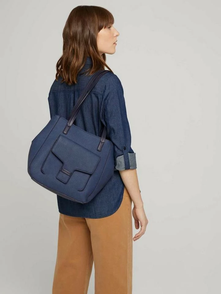 Besorgen 🎉 TOM TAILOR Shopper »MOANA«, mit Reißverschluss-Innenfach Old rose, Dark blue, Dark grey ✔️ 6 Besorgen 🎉 TOM TAILOR Shopper »MOANA«, mit Reißverschluss-Innenfach Old rose, Dark blue, Dark grey ✔️ - Image 6