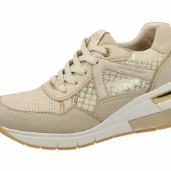 Blitzangebot ✔️ TOM TAILOR »Tom Tailor Women 3293816 Schnürhalbschuhe Netzmuster Logo-Print, Spoiler, Schnürung« Schnürschuh Beige-gold, White-silver 💯 -Tom Tailor Verkaufsgeschäft 0bf2c144 fbd4 5cd3 86f7 259a01b90019