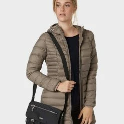 Coupon 🤩 TOM TAILOR Schultertasche »Schulter-Tasche aus Nylon« Schwarz #ft5_slash# black, Braun, Blau 🎁