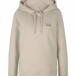 Neu 🔔 TOM TAILOR Sweatshirt »Hoodie mit Print« Dusty mid olive, Cold beige ❤️ -Tom Tailor Verkaufsgeschäft 0c6b7af0 aa72 5ced aaf7 2663b944b40b