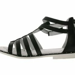 Brandneu ❤️ TOM TAILOR »TOM TAILOR Riemchen-Sandalette funkelnde Damen 🩴 Sandale Römer-Sandaletten Nieten-Schuhe Schwarz« 🩴 Sandale 👍 -Tom Tailor Verkaufsgeschäft 0c7ba870 d8f1 509f 8891 5a788ef52ea2