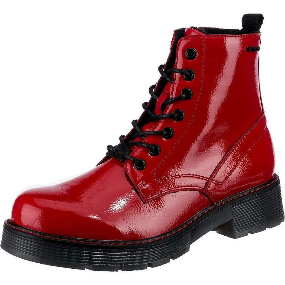 Schlussverkauf 🤩 TOM TAILOR »Schnürstiefeletten« Schnürstiefelette Rot, Schwarz, Gelb, Bordeaux 🔥 9 Schlussverkauf 🤩 TOM TAILOR »Schnürstiefeletten« Schnürstiefelette Rot, Schwarz, Gelb, Bordeaux 🔥 - Image 9