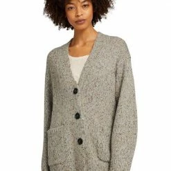 Aktion 🤩 TOM TAILOR Strickjacke in Melange-Optik Olivgrün-khaki-meliert, Beige-meliert ✨ -Tom Tailor Verkaufsgeschäft 0e9e24d0 4233 5b48 9e90 35be77036453