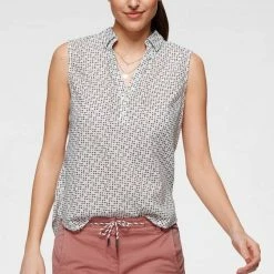 Coupon ✔️ TOM TAILOR Blusentop mit kurzer Knopfleiste Deep Golden Yellow, White Geometric, Goji Orange 🔥 -Tom Tailor Verkaufsgeschäft 0ec1d522 bcef 5405 bb66 bc9f1de0130a