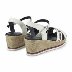 Angebote ⌛ TOM TAILOR »Sandaletten mit Keilabsatz« 🩴 Sandale (1-tlg) Red, Offwhite, Navy 🌟 -Tom Tailor Verkaufsgeschäft 0f16f64c 2627 59a5 a9bc 16d8f43a9510