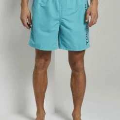 Bestpreis 🛒 TOM TAILOR Badeshorts »Badehose mit großem Schrift-Print seitlich« Ice blue-capri, Ice peppermint, Black, Poppy red 🎁 -Tom Tailor Verkaufsgeschäft 0f2c1701 40f8 5526 8a2b 0e4690bf368e