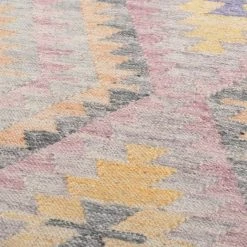 Aktion ⭐ Wollteppich »Vintage Classic Kelim«, TOM TAILOR, rechteckig, Höhe 5 mm, reine Wolle, handgewebt, mit Fransen, Boho-Style, Wohnzimmer ⭐ -Tom Tailor Verkaufsgeschäft 0f3c1167 1346 519f b199 f4e0020dedcf