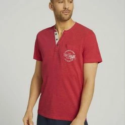 Top 10 ❤️ TOM TAILOR T-Shirt (1-tlg) Plain red nep inject melange, Sailor blue nep inject melange, Mint green nep inject melange, Tarmac grey nep structure 🥰 -Tom Tailor Verkaufsgeschäft 0f7d3229 c487 56bc aa6a 5371522424c7