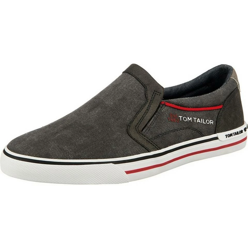 Bestpreis 🤩 TOM TAILOR »Sportliche Slipper« Slipper Dunkelblau, Grau 💯 14 Bestpreis 🤩 TOM TAILOR »Sportliche Slipper« Slipper Dunkelblau, Grau 💯 – Bild 14