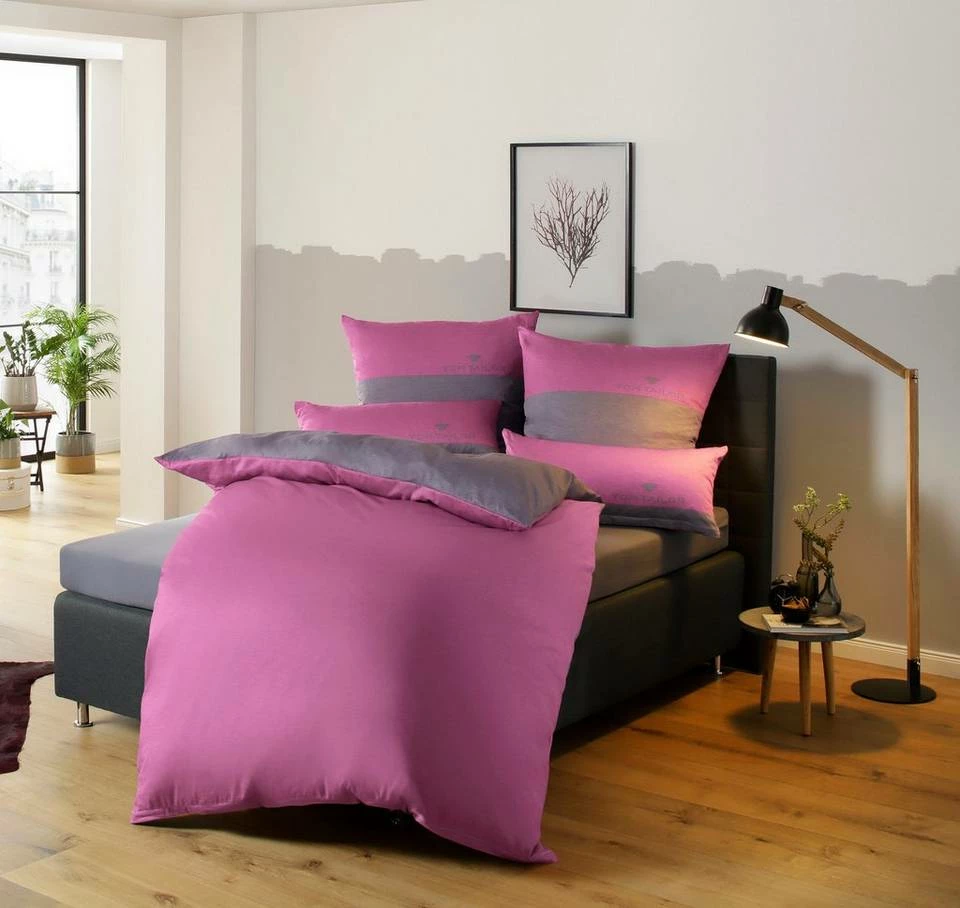 Bester Verkauf 🤩 Wendebettwäsche »Henry«, TOM TAILOR, mit Gratis-Zugabe: Sporthandtuch Türkis, Beere 🔥 5 Bester Verkauf 🤩 Wendebettwäsche »Henry«, TOM TAILOR, mit Gratis-Zugabe: Sporthandtuch Türkis, Beere 🔥 - Image 5