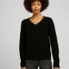Am billigsten ⭐ TOM TAILOR Strickpullover »Lockerer Pullover mit V-Ausschnitt« ✨