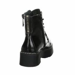 Bestes Angebot 😍 TOM TAILOR »Boots Schuhe Stiefeletten Damenstiefel« Stiefel Schwarz, Weiß 🌟 -Tom Tailor Verkaufsgeschäft 11ccf841 1929 50fa adaa 93f8fe97197a