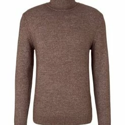 Auslauf 🎁 TOM TAILOR Strickpullover »Melierter Rollkragenpullover mit recyceltem Polyester« Soft beige melange, Dark prune melange 🥰 -Tom Tailor Verkaufsgeschäft 11d2c539 b671 59a4 b73c aa7d9de816fe