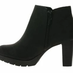 Top 10 🎉 TOM TAILOR »TOM TAILOR Ankle-Boots elegante Damen Stiefelette mit kleiner Plateau-Sohle Freizeit-Schuhe Schwarz« Stiefelette 🥰 -Tom Tailor Verkaufsgeschäft 120e3320 a5f0 55c2 a311 90947b80d221