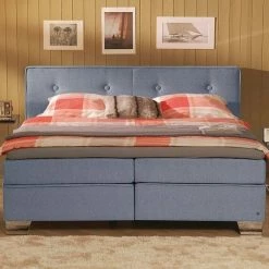 Großhandel 😍 TOM TAILOR Boxspringbett »SOFT BOX«, Struktur, Überlänge 220 cm Steel TIM 18, Off white TIM 1, Soft black TIM 10, Milk chocolate TIM 2 😀 -Tom Tailor Verkaufsgeschäft 12271331