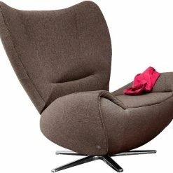 Neu 🔔 TOM TAILOR Loungesessel »TOM«, mit Metall-Drehfuß Deep black TBO 10, Coconut brown TBO 12, Moody grey TBO 29 🔥 -Tom Tailor Verkaufsgeschäft 12385815