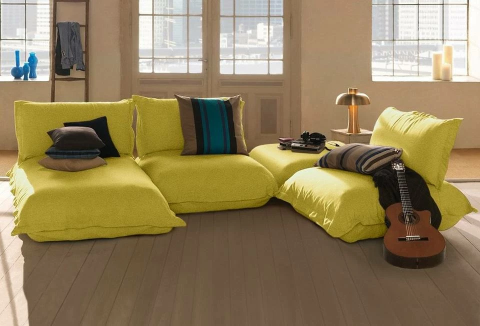 Angebote 😍 TOM TAILOR Wohnlandschaft »CUSHION«, inspiriert von Pantone 2021, flexibel montierbar Woven grey TBO 19, Mustard TBO 5 🔥 2 Angebote 😍 TOM TAILOR Wohnlandschaft »CUSHION«, inspiriert von Pantone 2021, flexibel montierbar Woven grey TBO 19, Mustard TBO 5 🔥 - Image 2