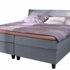 Aktion 👍 TOM TAILOR Boxspringbett »COLOR BOX«, Struktur, mit »TOM TAILOR« Print, Überlänge Steel TIM 18, Woven grey TBO 19, Anthracite TBO 9, Mocca TIM 4 🛒