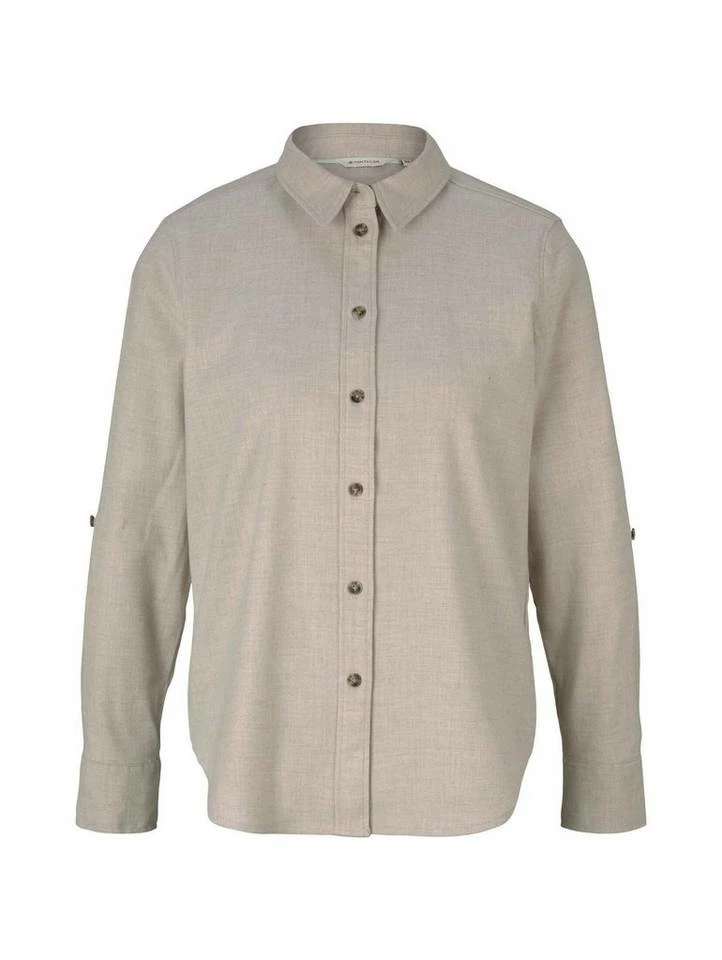 Rabatt 👏 TOM TAILOR Langarmbluse »Melierte Hemdbluse« ❤️ 7 Rabatt 👏 TOM TAILOR Langarmbluse »Melierte Hemdbluse« ❤️ - Image 7