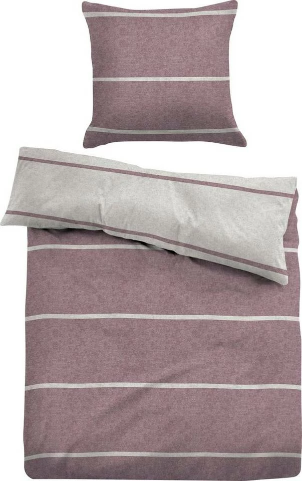 Schlussverkauf ✨ Wendebettwäsche »Lenja«, TOM TAILOR, in Streifenoptik Mauve, 👖 Jeans, Mint, Grey ⭐ 4 Schlussverkauf ✨ Wendebettwäsche »Lenja«, TOM TAILOR, in Streifenoptik Mauve, 👖 Jeans, Mint, Grey ⭐ - Image 4
