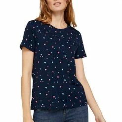 Bester Verkauf 🛒 TOM TAILOR T-Shirt mit modischen Allover-Prints Weiß-bunt-gemustert, Offwhite-bedruckt, Hellrot-bedruckt, Navy-bunt-gemustert 🌟 -Tom Tailor Verkaufsgeschäft 12e2b74c 9965 58e0 85d1 516501400bcd