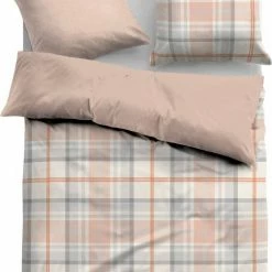 Bestpreis 🌟 Wendebettwäsche »Hunter Check«, TOM TAILOR, in toller Karo-Uni-Optik Forest, Rose 🎉 -Tom Tailor Verkaufsgeschäft 12f39636 5416 5c31 80be 1a773e4f043f