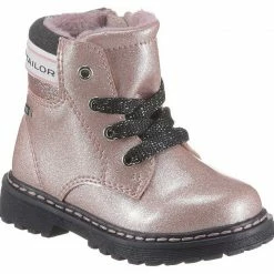 Billig 🔥 TOM TAILOR Schnürboots in glitzernder Optik Roségoldfarben-glänzend, Nachtblau-glänzend ⌛ -Tom Tailor Verkaufsgeschäft 13554e5f a4b5 50de 8fea c526ae8a3840